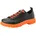 Sneaker Unisex Erwachsene Nappa Schwarz Orange 36