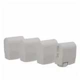 MWH Das Original Fußkappe 4er-Set 25 x 45 mm weiß