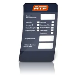 Atp Ölwechsel-Anhänger