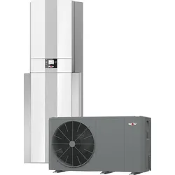 WOLF Wärmepumpen-Center FHA-Monoblock 08/10 200 Warmwasserspeicher 180 L Speicher