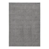 vidaXL Teppich Kurzflor 140x200 cm Grau