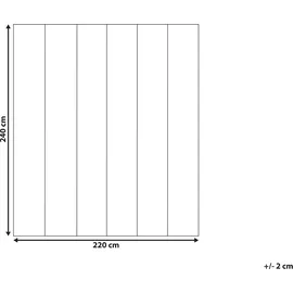Beliani Beliani, Duvet, Howerla (1550 g, Polyester, 220 x 240 cm