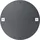 vidaXL Wandspiegel Rund 3078640 cm Silber
