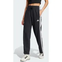 adidas Essentials 3-Streifen Open Hem French Terry Jogginghose Schwarz M