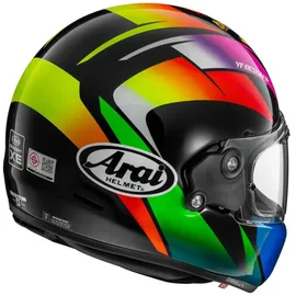 Arai Helmet Concept-xe Sakata schwarz-rot-grün-gelb M