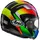 Arai Helmet Concept-xe Sakata schwarz-rot-grün-gelb M