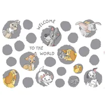 KOMAR Decosticker Start 100 x 70 cm