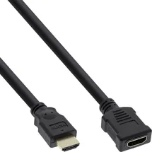 InLine 17637G High Speed HDMI Verlängerungskabel HDMI Stecker - HDMI Buchse 7,5 m