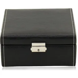 Friedrich23 Uhrenbox Bond 6 Uhren 20069-2 - schwarz