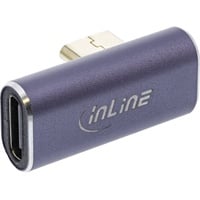 InLine InLine® USB4 Adapter, USB-C Stecker/Buchse vertikal rechts/links gewinkelt