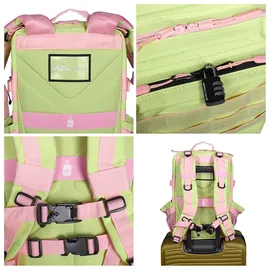 elitex training Tactical 25l Rucksack Passion Lime
