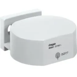 Hager EG001 Funkempfänger DCF77 für Schaltuhren.Funkempfänger für passende digitale Uhren.