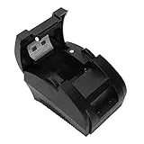5890K 90 Mm/s Thermoetikettendrucker, 58 Mm Mobiler Thermodrucker, Tragbarer POS Belegdrucker, Persönlicher Rechnungsdrucker, Kompatibel mit, OS, System (EU-Stecker)