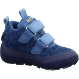 Affenzahn Low Boot Elephant 0084430119 Blau, - Stiefel ohne Futter - Barfußschuhe KINDER, Blau für Kinder, blau, Größe 34 EU