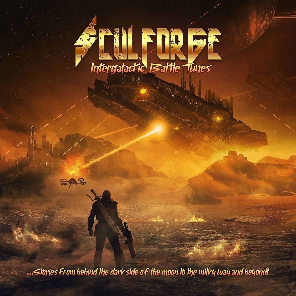 Intergalactic Battle Tunes - Sculforge. (CD)