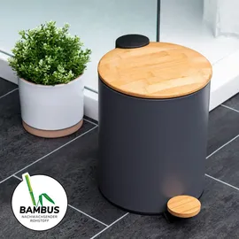 bremermann Mülleimer 5 l Grau
