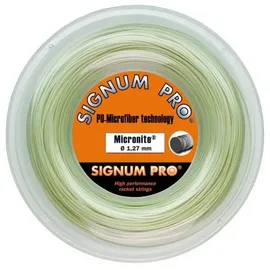Signum Pro Tennissaite Micronite (Power+Comfort) natur 100m Rolle