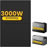 Anker SOLIX Solarbank 3 E2700 Pro 2,68 kWh inkl. Power Dock + 6x 500W Solarmodule