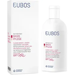 EUBOS BASIS PFLEGE FLÜSSIG WASCH + DUSCH 200 ml