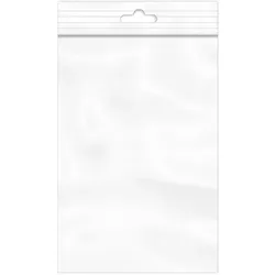 Druckverschlussbeutel mit Euro-Loch 10x15cm G200 (1000 Stück)