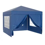 Wiltec Pavillon 3 x 3 m Blau