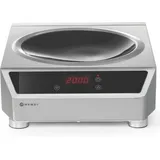 HENDI Induktionswok Modell 3500, Profi Line, Induktionskocher, 230V/3500W, 340x4...