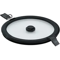 Rösle Vakuumdeckel FLEXX 2GO rund schwarz/transparent 16,5 cm 0,8 l