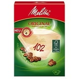 800 x Filtertüten/Kaffeefilter"Melitta Original 102" (Naturbraun / 3 Aromazonen-Filter)