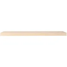 Wandboard 80 x 4 x 24 cm Braun