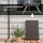 Outsunny Beistelltisch Klapptisch 60 x 41 x 41 cm Braun