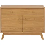 Woodman Sideboard »Bjórgvin«, Kommode, Breite 100 cm, im schlichten skandinavischen Design, braun