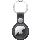 Apple AirTag Feingewebe Schlüsselanhänger Schwarz