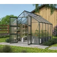 Vitavia Gewächshaus Orbit 8300, HKP, inkl. Fundament, Dunkelgrün