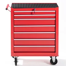 Tech-Craft Werkstattwagen, Rot, 7 Schubladen, ca. 62 x 33 x 78 cm