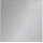 BM Massivholz Zaun Hauptelement Vidrio 120 x 120 cm Grau/Glas
