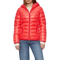QS QS, - Steppjacke mit Kapuze, Damen, rot, L