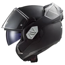 LS2 LS2, modularer motorradhelm ADVANT Matt-schwarz UCS + intercom 4X XS