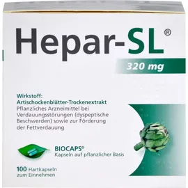 Klosterfrau HEPAR SL 320 mg Hartkapseln 100 St