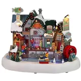 Lemax Birch Creek Ice Fishing Festival Mit 4,5v-adapter Art.-nr. 25862