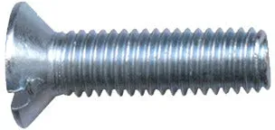 DIN963 Senkschrauben mit Schlitz 4.6 verzinkt -  30 / 14,5 / M8