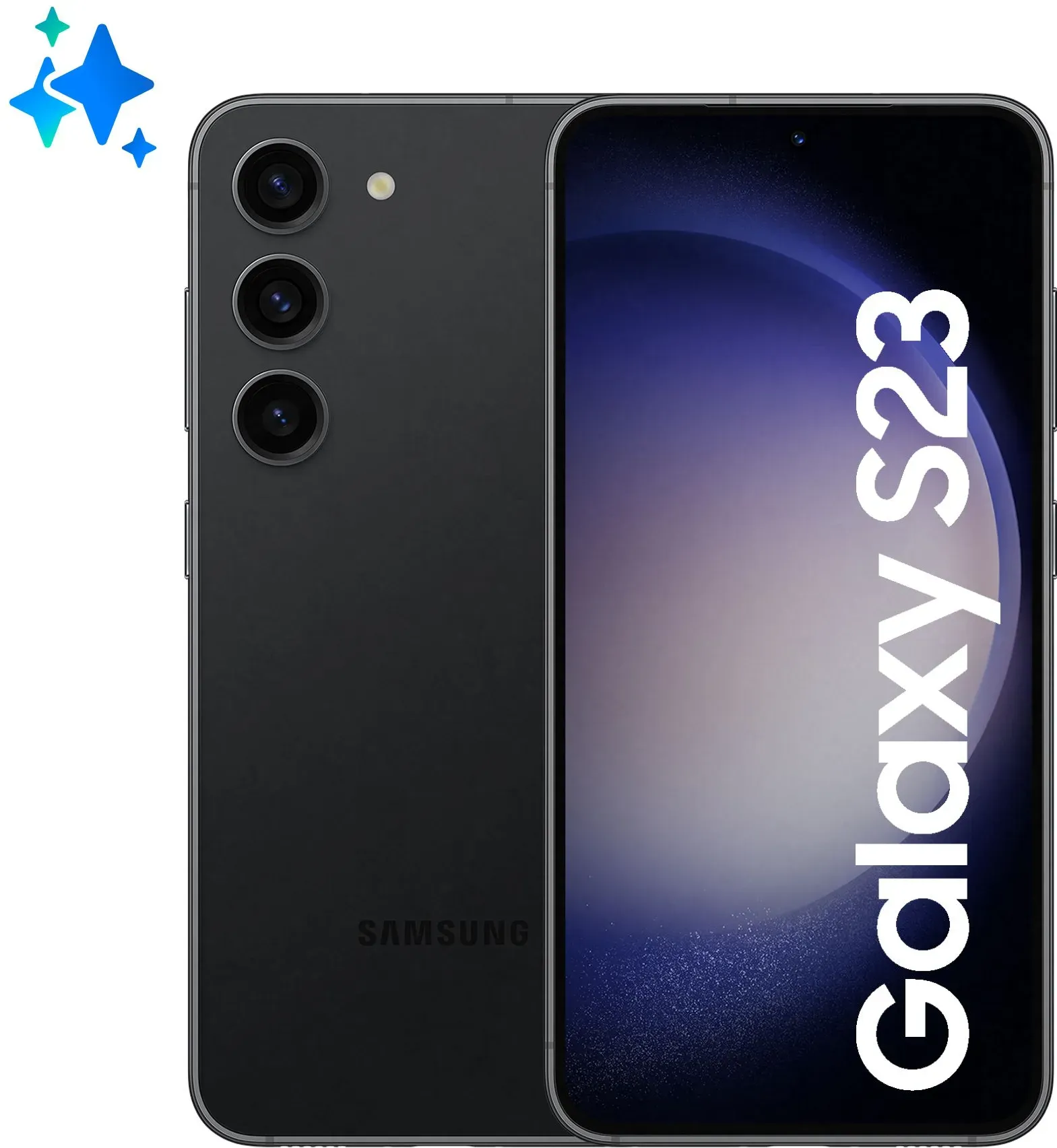 Galaxy S23 128 GB 5G Smartphone 15,5 cm (6.1 Zoll) Android 50 MP Dreifach Kamera Dual Sim (Phantom Black) (Versandkostenfrei)