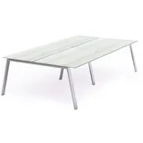 Rocada Mehrfacharbeitstisch Blanca 320 x 163 x 73 cm