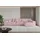 altdecor Ecksofa Cord mit Schlaffunktion 2-Sitzer Rosa