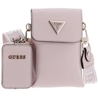 GUESS Umhängetasche Latona Flap Chit Chat Phone Bag Light