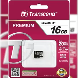 Transcend microSDHC Class 10 16 GB