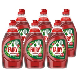 Fairy Fairy Spülmittel Ultra Konzentrat Granatapfel 450ml – Gegen Fett (6er Geschirrspülmittel