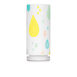 Nachttischlampe Pastell Tropfen
