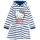 Cerdá Hello Kitty Kleid für Mädchen, weiches und bequemes Kleid Hello Kitty, Kinderbekleidung für den Frühling, Marineblau/Weiß, 4 Jahre - 4 Jahre