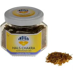 Indigo Hals Chakra Räuchermischung (25g)