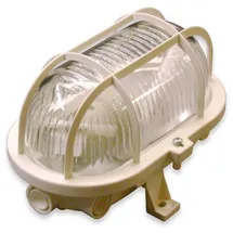 Müller-Licht Oval Feuchtraumleuchte 1 E27 oval weiß